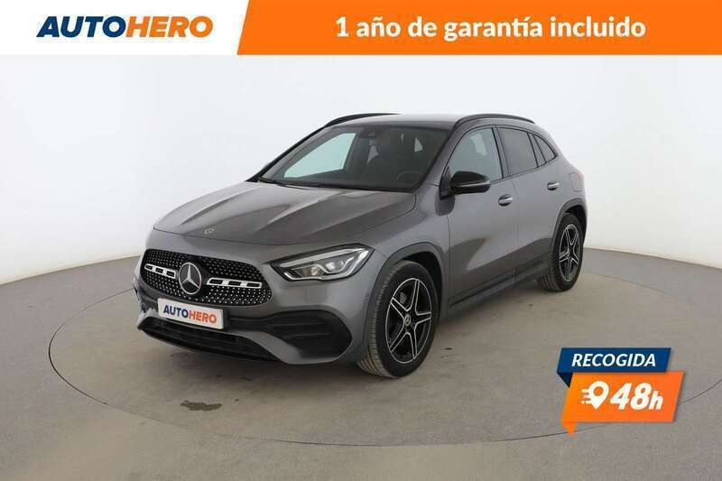 Gris Usado 2021 Mercedes GLA200 AMG line SUV | 32.380 € (Precio justo) - Imagen 1/3