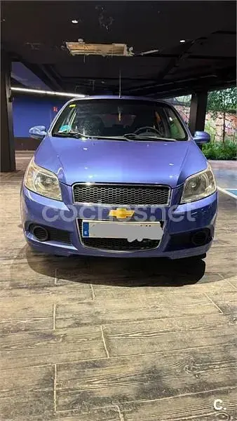 Usado Chevrolet Aveo LS 84 CV (61 kW) 2008 Azul Berlina