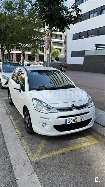 Usado Citroën C3 Live 68 CV (50 kW) 2016 Blanco Berlina