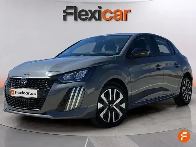Usado Peugeot 208 Active 100 CV (73 kW) 2024 Gris / plata Utilitario