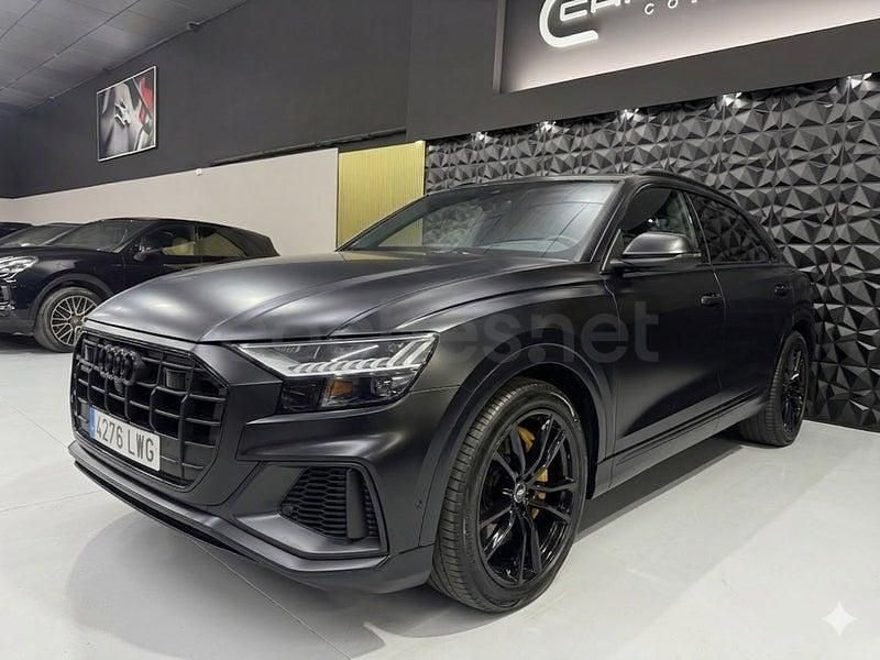 Usado Audi Q8 S-line plus 286 CV (210 kW) 2022 Negro SUV