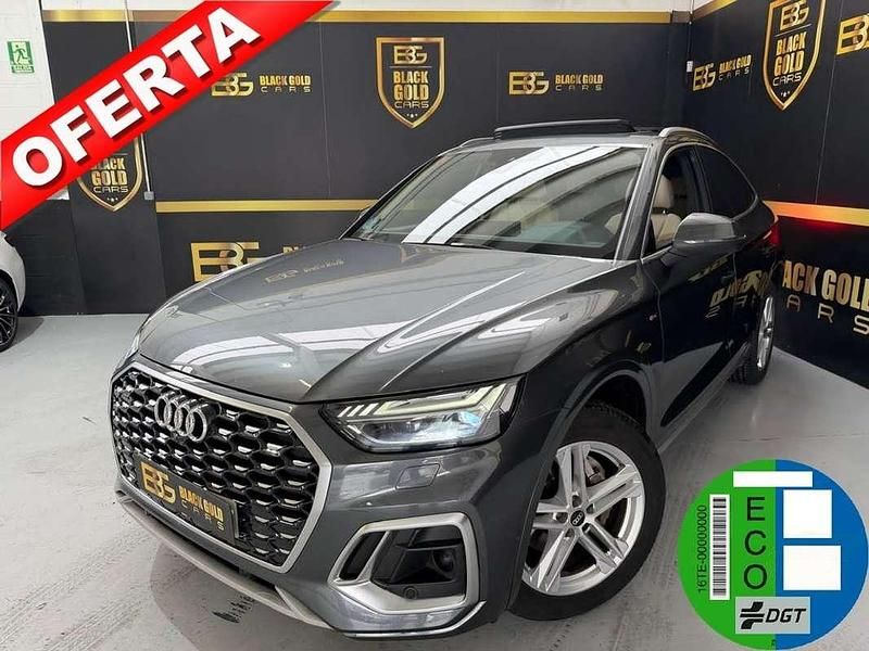 Gris Usado 2021 Audi Q5 S-Line SUV | 32.990 € (Precio justo) - Imagen 1/4