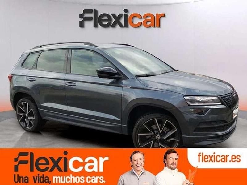Gris Usado 2021 Skoda Karoq SportLine SUV | 20.690 € (Buen precio) - Imagen 1/4