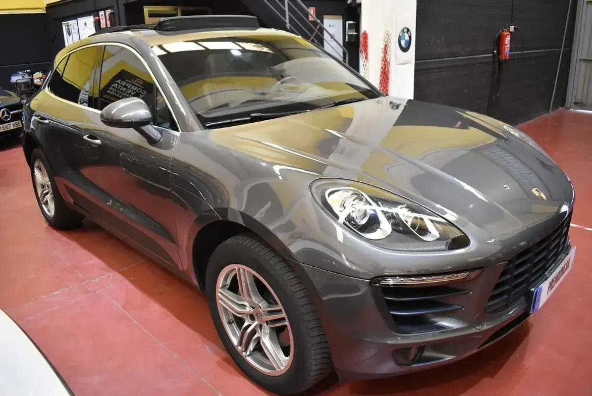 Usado Porsche Macan S Diesel 258 CV (189 kW) 2015 Gris SUV