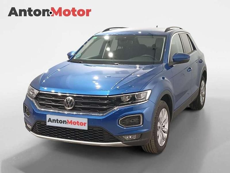 Azul Usado 2019 VW T-Roc Advance SUV | 17.900 € (Precio justo) - Imagen 1/4