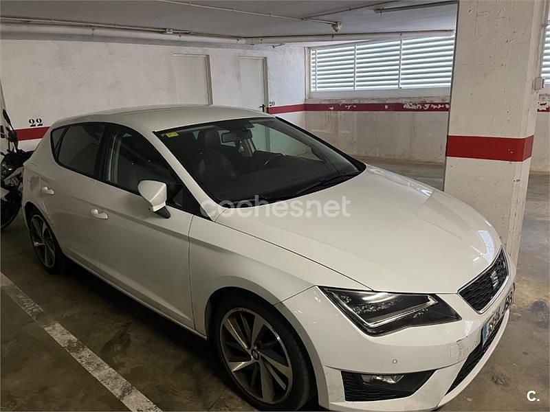 Usado Seat Leon FR 150 CV (110 kW) 2015 Blanco Berlina