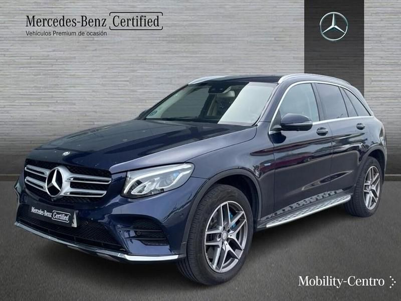 Cavansitblau metallic paint Usado 2016 Mercedes GLC350 AMG line SUV | 28.500 € - Imagen 1/4