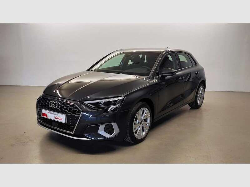 Gris Usado 2021 Audi A3 Sportback Utilitario | 27.650 € (Caro) - Imagen 1/4
