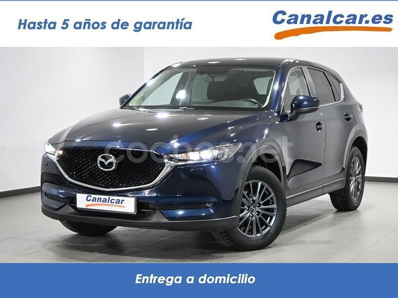 Azul Usado 2020 Mazda CX-5 SUV | 25.740 € (Un poco caro) - Imagen 1/4