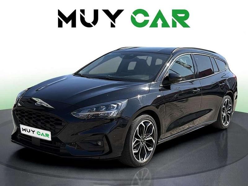 Usado Ford Focus ST-Line 125 CV (91 kW) 2021 Negro Familiar