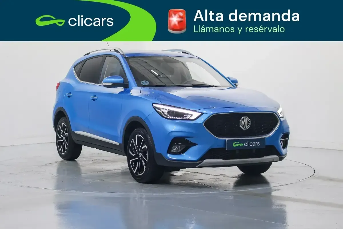 Usado MG ZS Luxury 106 CV (77 kW) 2024 Azul SUV