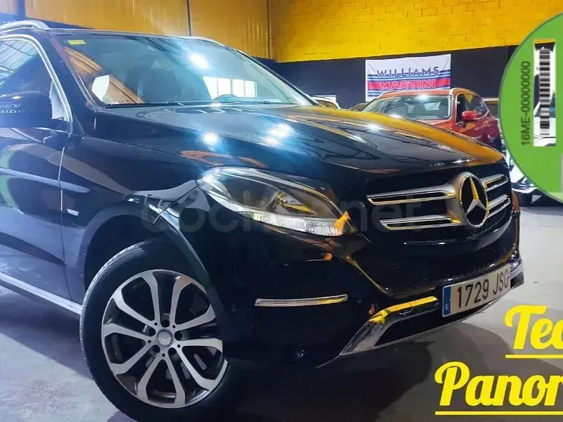 Usado Mercedes GLE500 442 CV (325 kW) 2016 Negro SUV