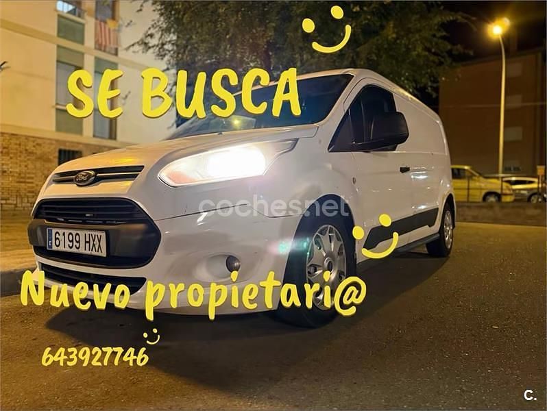 Usado Ford Transit Connect Trend 95 CV (69 kW) 2015 Blanco Monovolumen