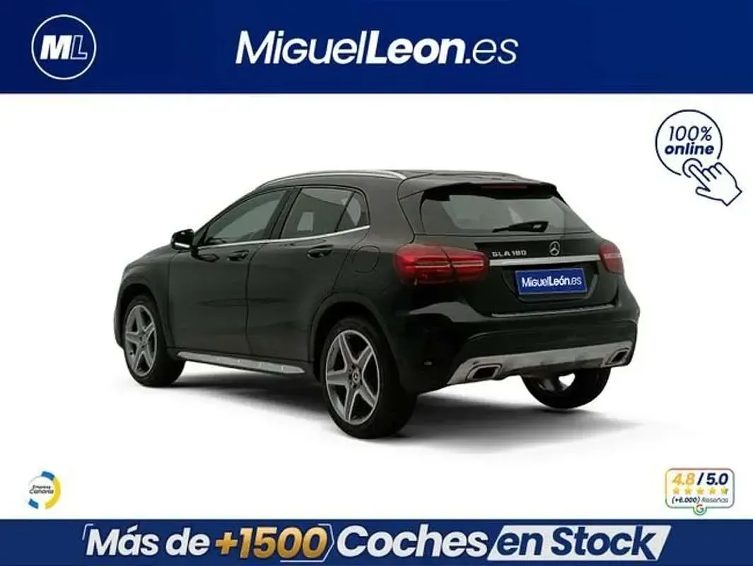 Usado Mercedes GLA180 122 CV (89 kW) 2018 Negro SUV
