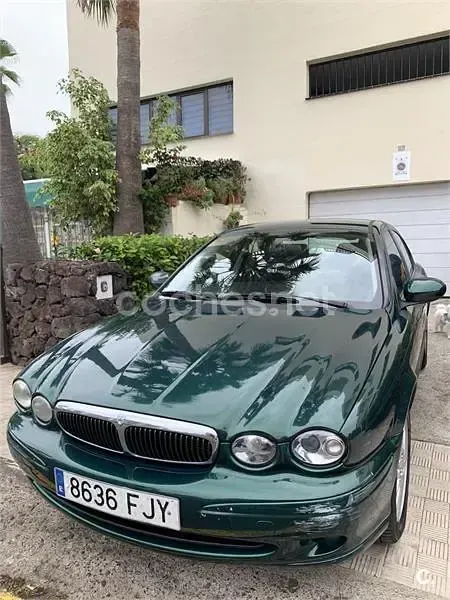 Usado Jaguar X-type Executive 130 CV (95 kW) 2006 Verde Berlina