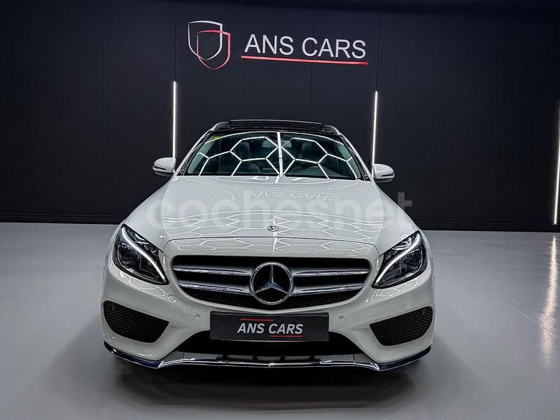 Usado Mercedes C220 170 CV (125 kW) 2017 Blanco Familiar