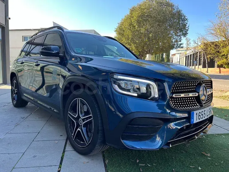 Usado Mercedes GLB220 190 CV (139 kW) 2021 Azul SUV