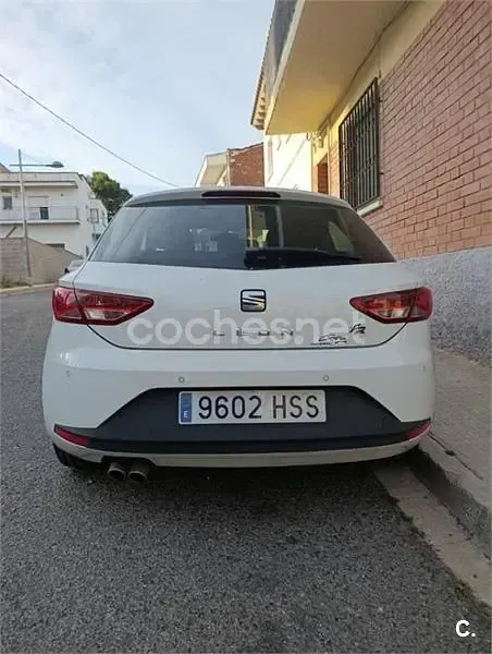 Usado Seat Leon SC FR 150 CV (110 kW) 2013 Blanco Utilitario