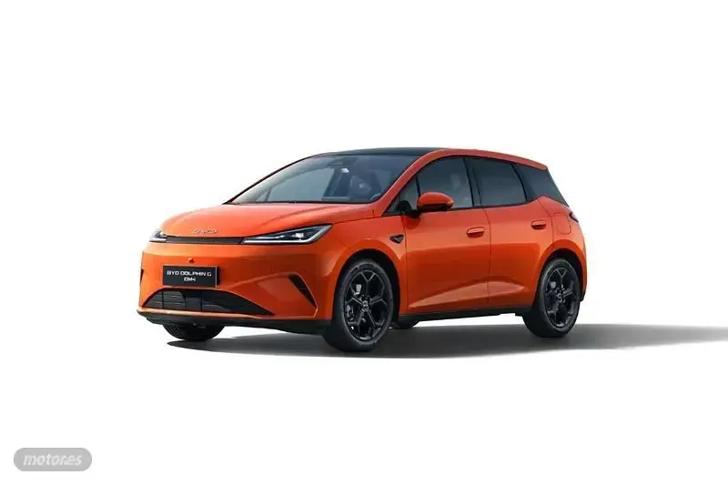 Nuevo BYD Dolphin 155 kW (212 CV) 2026 Naranja Utilitario