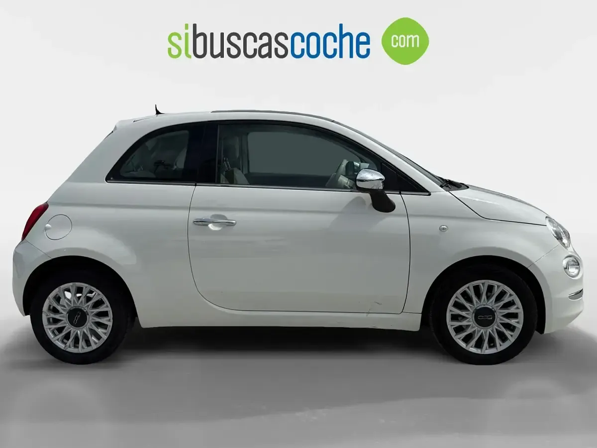 Usado Fiat 500 Lounge 69 CV (50 kW) 2020 Blanco Utilitario