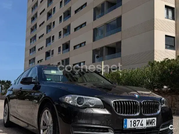 Usado BMW 518 143 CV (105 kW) 2013 Negro Berlina