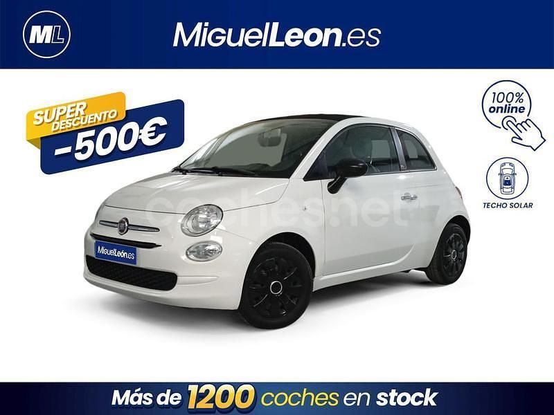 Blanco Usado 2019 Fiat 500 Lounge Berlina | 8985 € (Precio justo) - Imagen 1/3