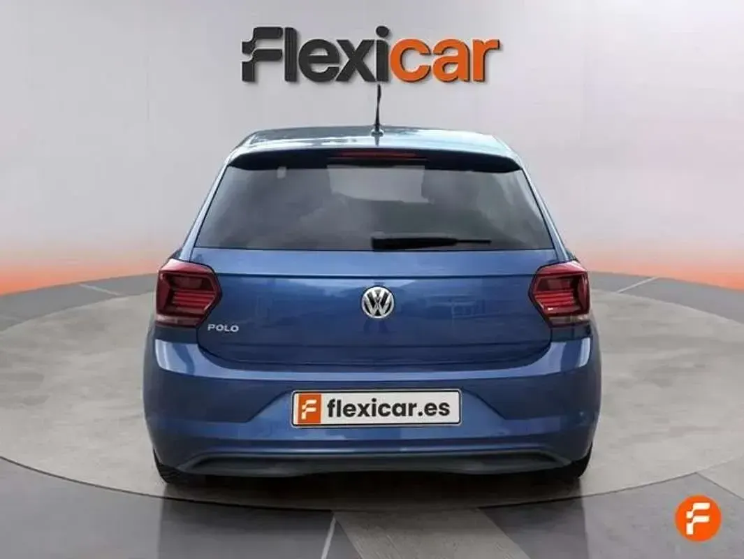 Begagnad VW Polo Advance 95 HK (69 kW) 2020 Blå Halvkombi