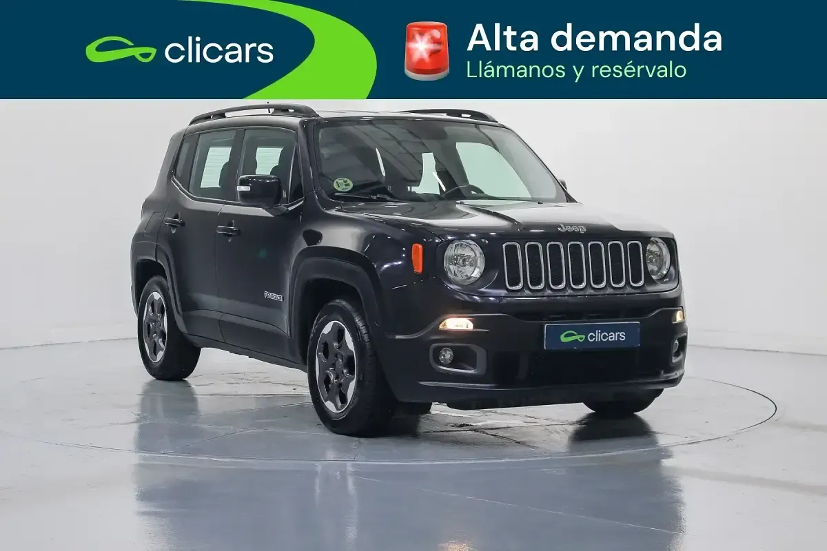 Usado Jeep Renegade Limited 120 CV (88 kW) 2015 Gris SUV
