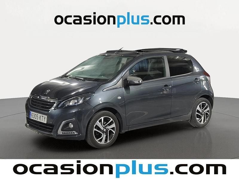 Gris Usado 2019 Peugeot 108 Allure Utilitario | 7591 € (Buen precio) - Imagen 1/4