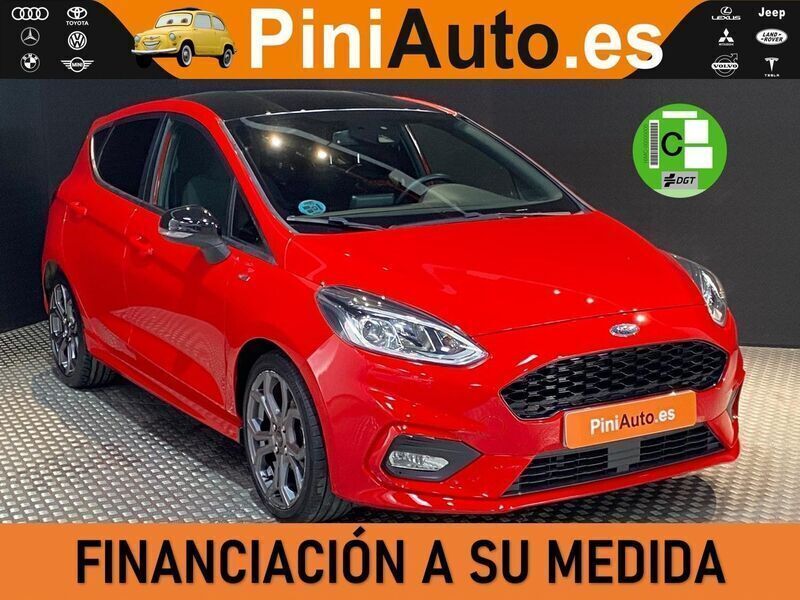 Rojo Usado 2018 Ford Fiesta ST-Line Utilitario | 12.500 € (Precio justo) - Imagen 1/4