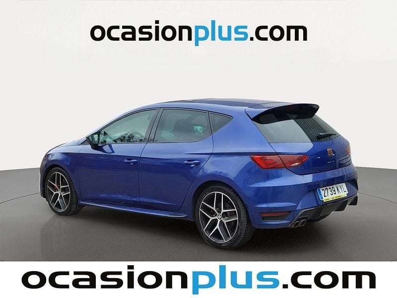 Usado Seat Leon FR 190 CV (139 kW) 2019 Azul Utilitario