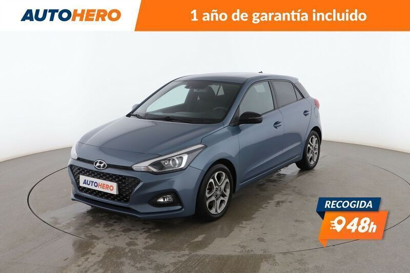 Azul Usado 2019 Hyundai i20 Berlina | 11.999 € (Precio justo) - Imagen 1/3