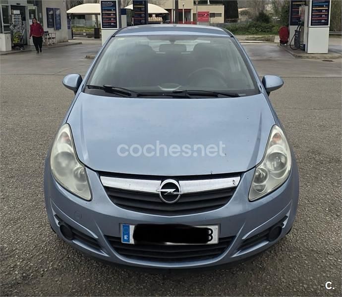 Azul Usado 2008 Opel Corsa Cosmo Berlina | 4500 € (Un poco caro) - Imagen 1/3