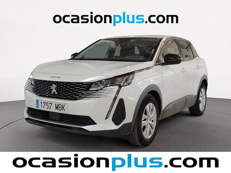 Blanco Usado 2022 Peugeot 3008 Active SUV | 19.500 € (Precio justo) - Imagen 1/4