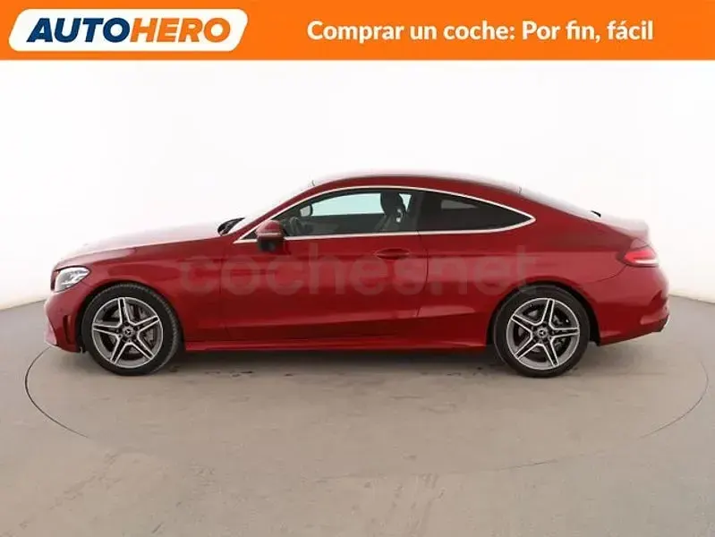 Usado Mercedes C300e 258 CV (189 kW) 2021 Rojo Coupe