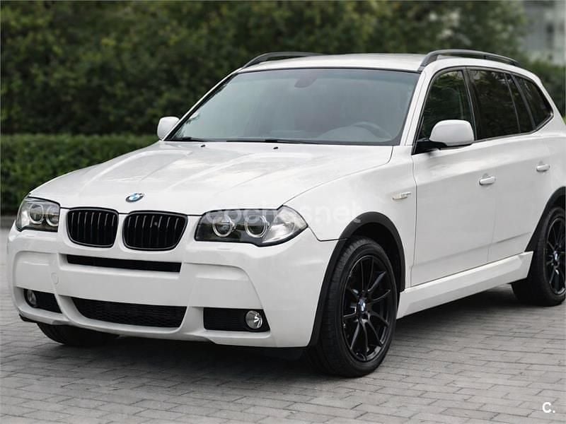 Usado BMW X3 150 CV (110 kW) 2008 Blanco SUV