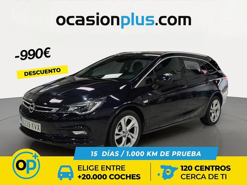 Usado Opel Astra Dynamic 125 CV (91 kW) 2019 Azul Familiar