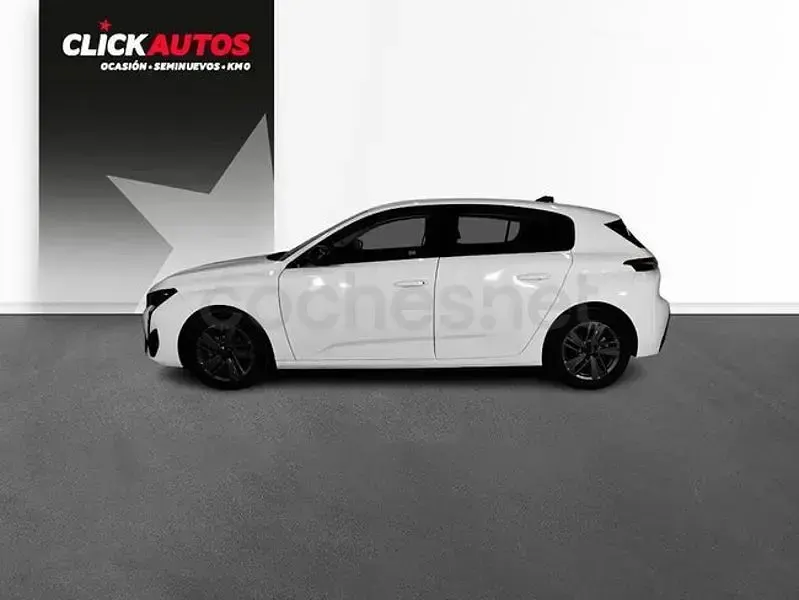 Usado Peugeot 308 Active 130 CV (95 kW) 2023 Blanco Berlina