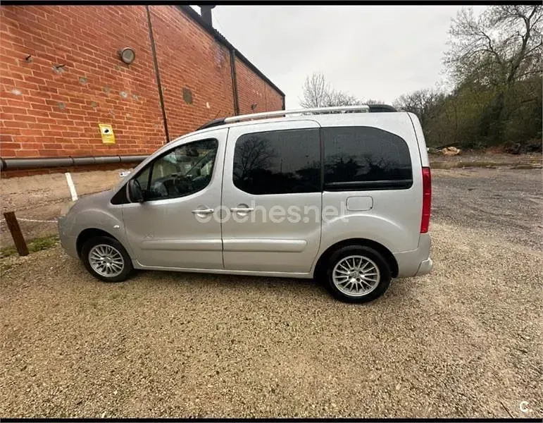 Usado Peugeot Partner Tepee Active 92 CV (67 kW) 2010 Gris / plata Monovolumen