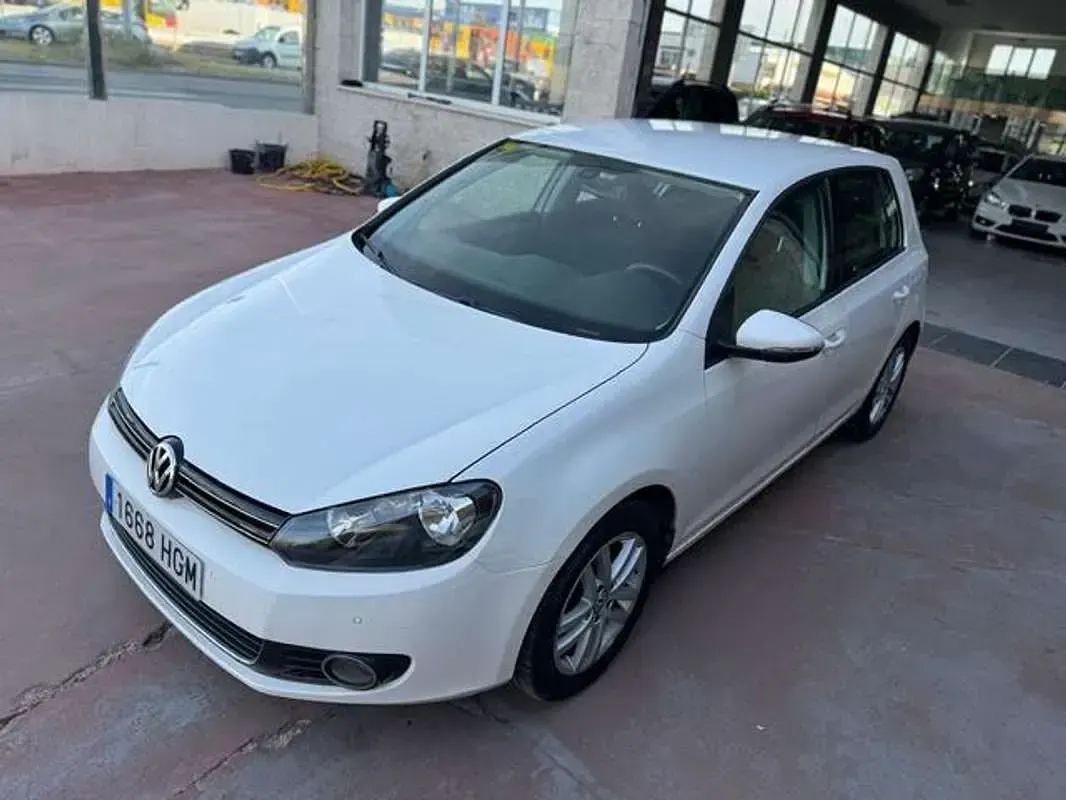 Usado VW Golf VI Sport 105 CV (77 kW) 2011 Blanco Utilitario
