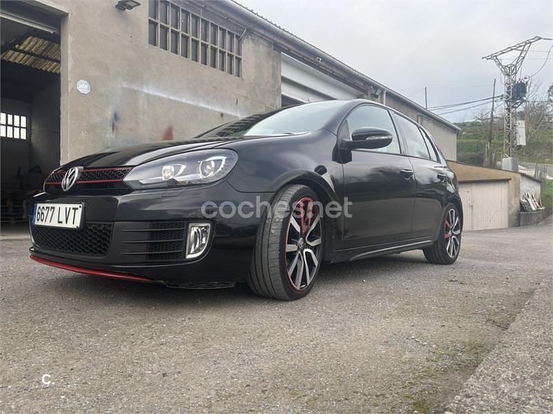 Usado VW Golf VI GTI 210 CV (154 kW) 2011 Negro Utilitario