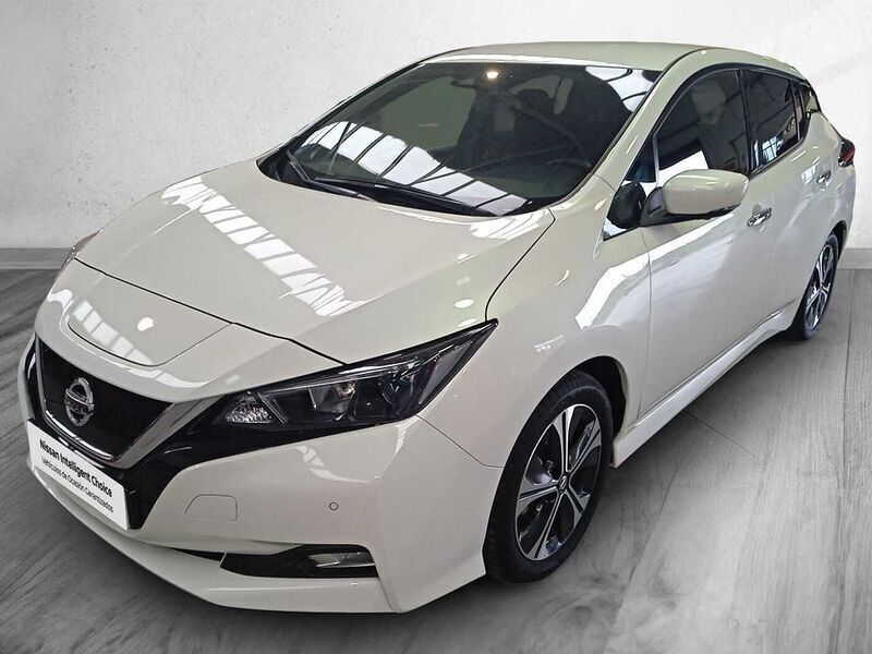Lunar white Usado 2022 Nissan Leaf N-Connecta Utilitario | 21.490 € (Caro) - Imagen 1/4