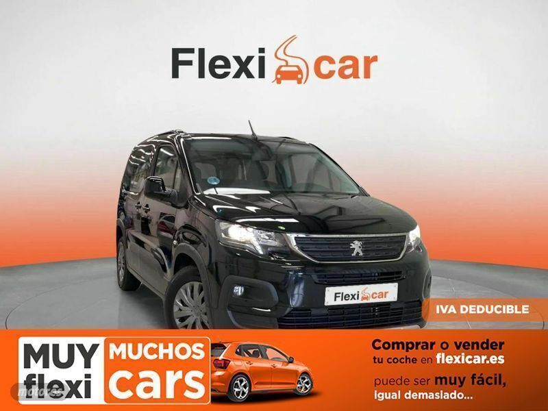Negro Usado 2023 Peugeot Rifter GT Monovolumen | 20.490 € (Precio justo) - Imagen 1/4