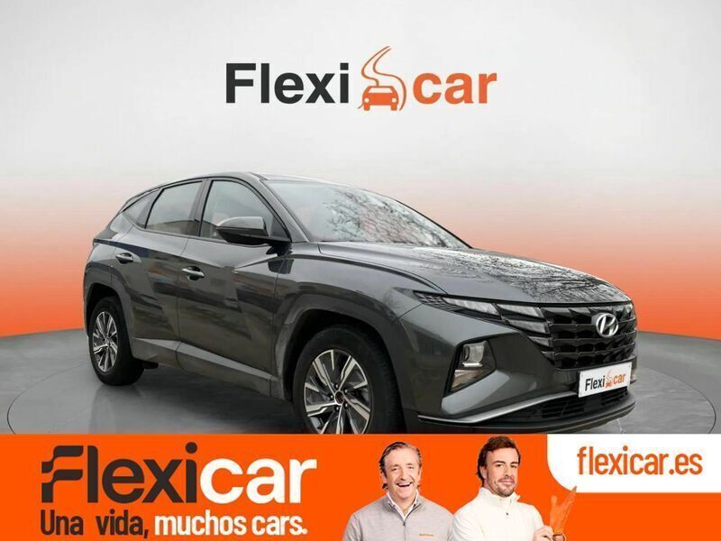 Gris / plata Usado 2021 Hyundai Tucson SUV | 23.990 € (Caro) - Imagen 1/4