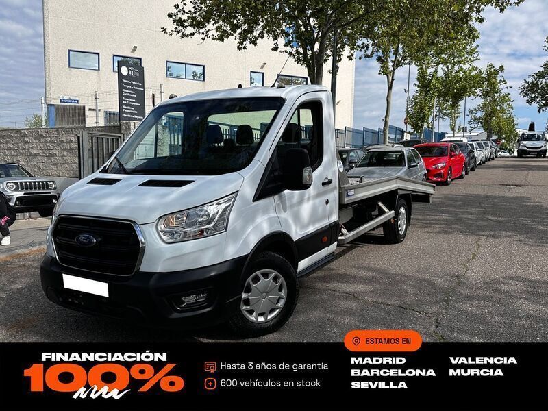 Blanco Usado 2021 Ford Transit Berlina | 24.669 € (Caro) - Imagen 1/4
