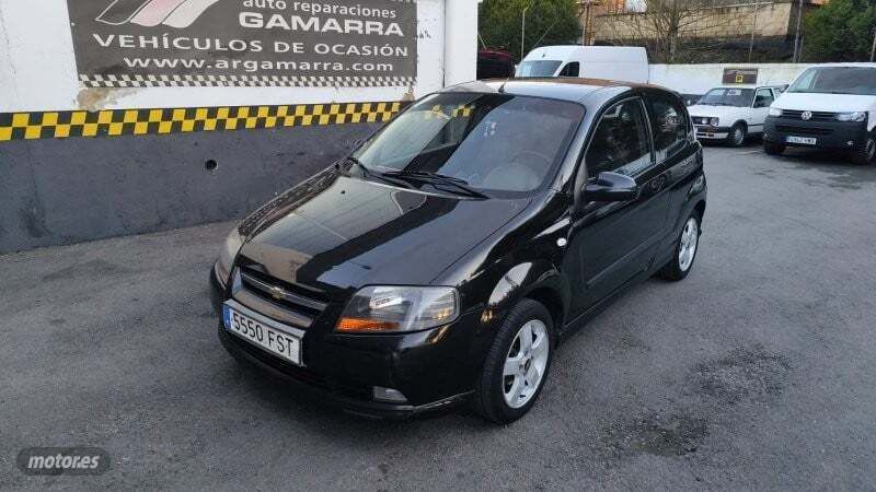 Negro Usado 2007 Chevrolet Kalos Utilitario | 2800 € (Precio justo) - Imagen 1/4