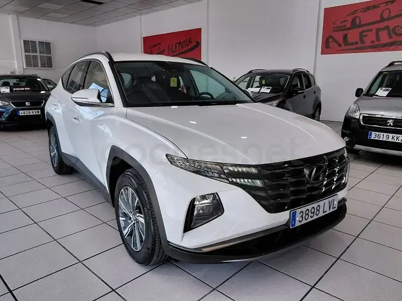 Usado Hyundai Tucson 115 CV (84 kW) 2021 Blanco SUV
