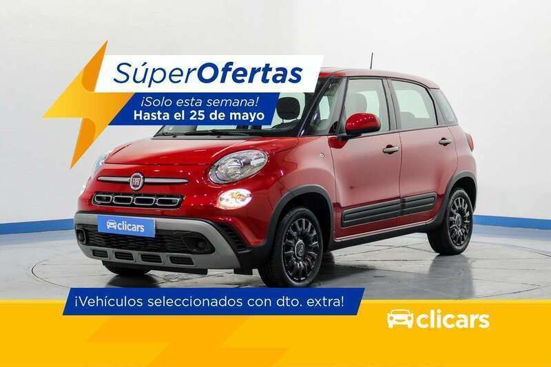 Rojo Usado 2021 Fiat 500L Connect Monovolumen | 12.290 € (Buen precio) - Imagen 1/4
