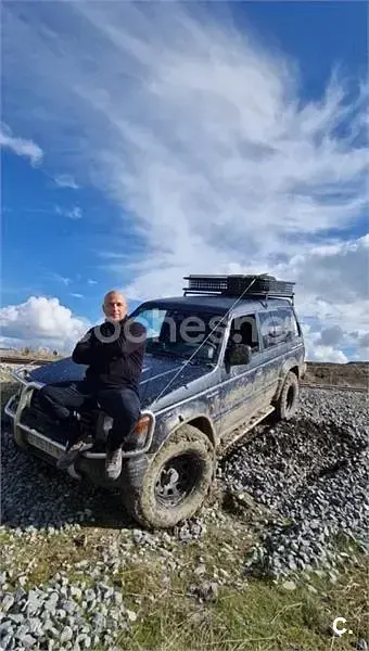 Usado Mitsubishi Montero 125 CV (91 kW) 1995 Azul SUV