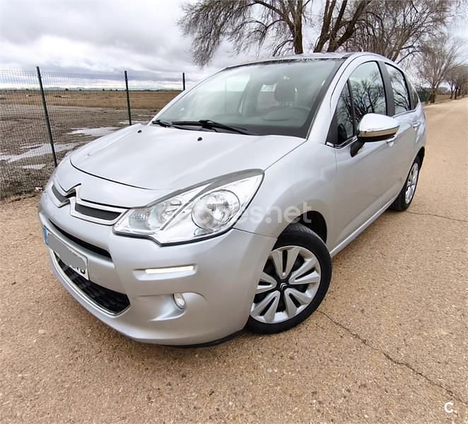 Usado Citroën C3 Seduction 68 CV (50 kW) 2015 Gris / plata Berlina